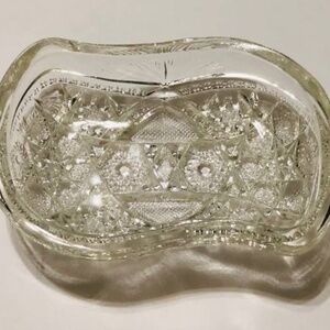 Vintage McKee Quintec S Shaped Salad / Olive / Relish Dish